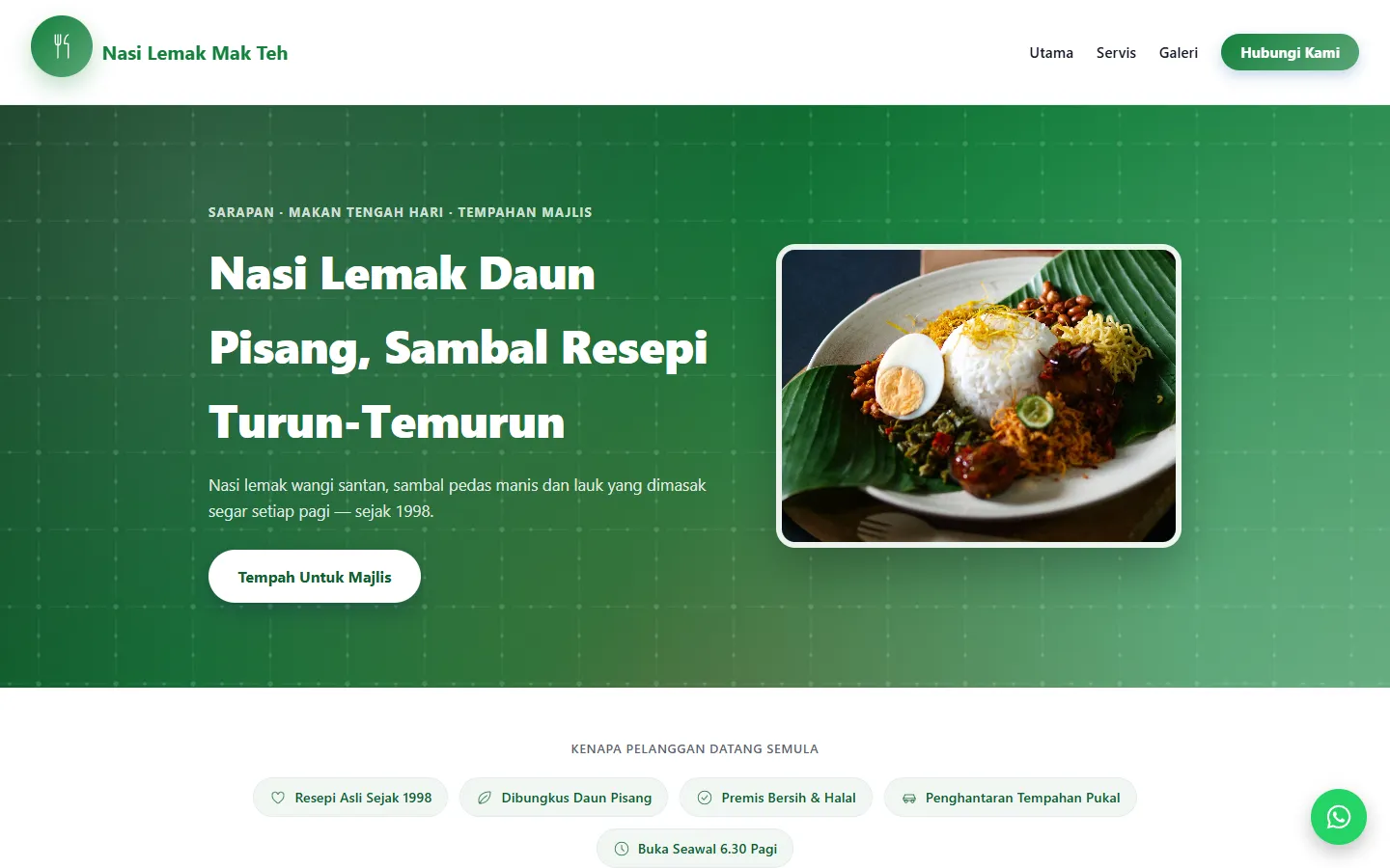 Nasi Lemak Mak Teh